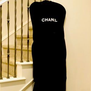 Chanel laundry garment bag